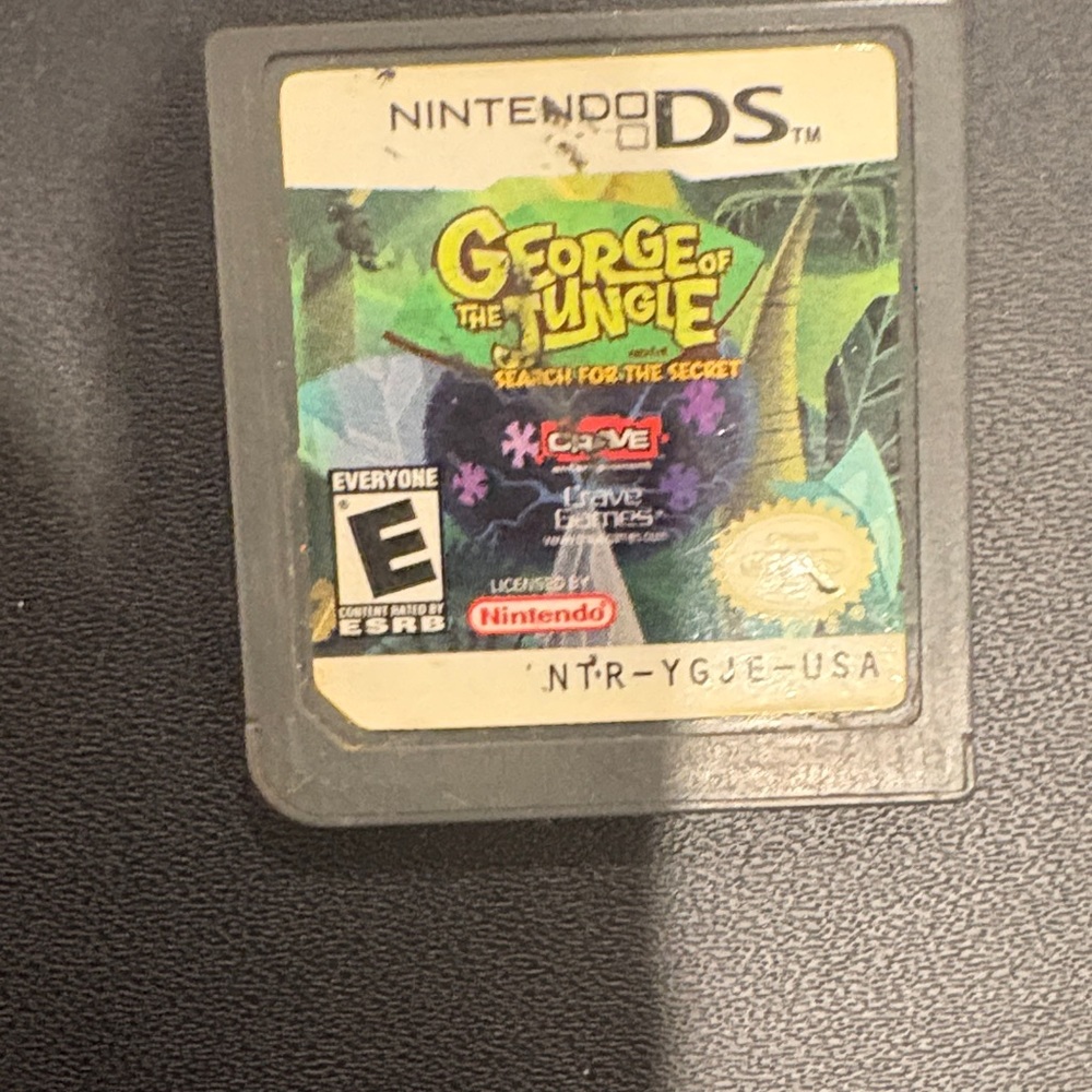 Nintendo DS George of the Jungle Game